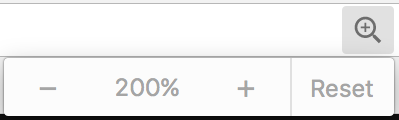 Chrome resize button