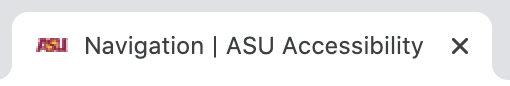 Page title displayed in browser tab